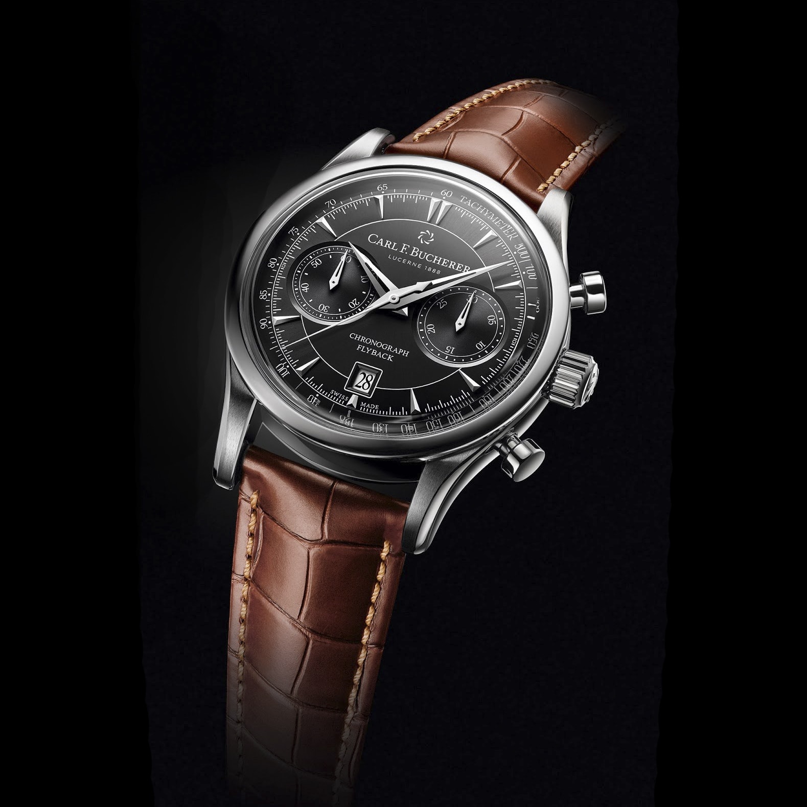 Carl f sale bucherer flyback